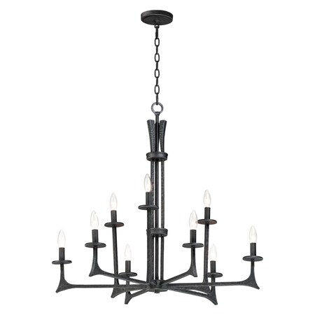 Maxim Anvil 9-Light Chandelier 30306NI
